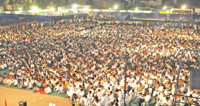 Jalgaon: Hindu Dharmajagruti Sabha was attended by 22,000 devout Hindus